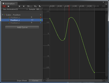 "编辑器曲线Curve"